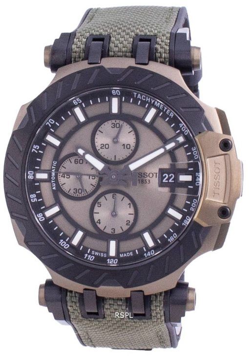 Montre Tissot T-Race Chronograph Automatic T115.427.37.091.00 T1154273709100 100M pour homme