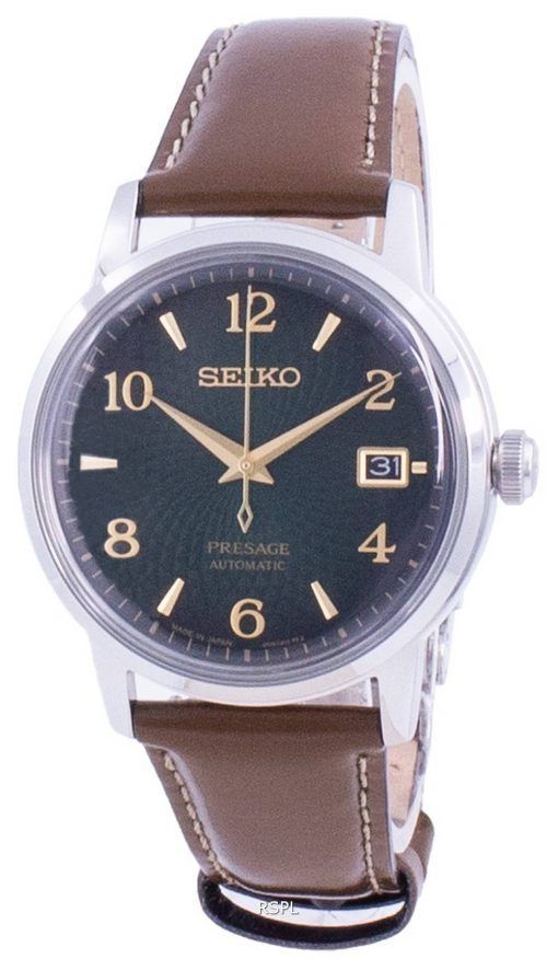 HORSMontre pour homme Seiko Presage Cocktail Time Mojito Automatic SRPE45 SRPE45J1 SRPE45J