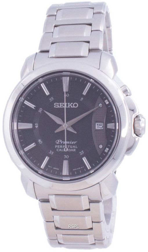 Seiko Premier Perpetual Calendar Quartz SNQ159 SNQ159P1 SNQ159P 100M Herreur