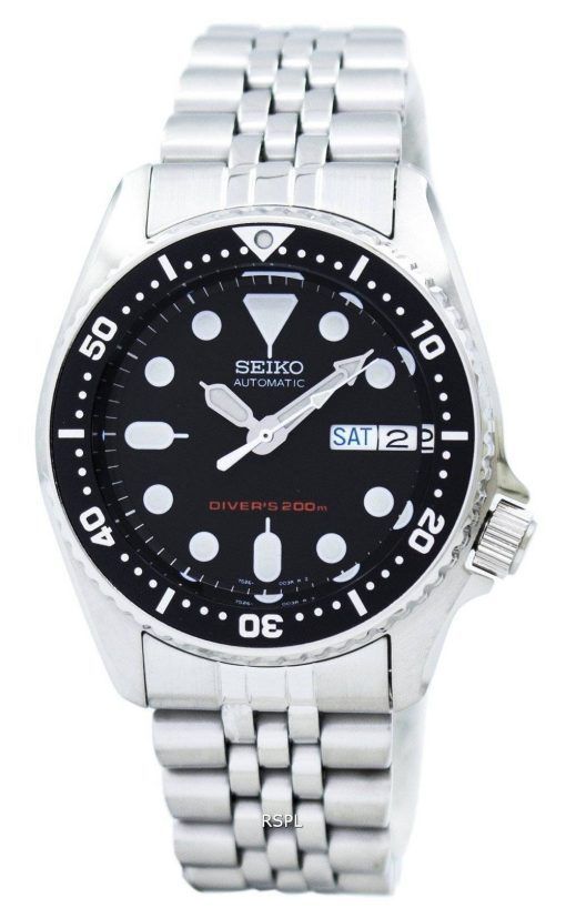 Montre pour homme SKX013 SKX013K2 SKX013K 200M remise à neuf pour homme Seiko Automatic Scuba Diver