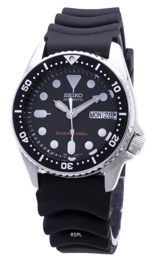 Montre pour homme Seiko Automatic Divers SKX013 SKX013K1 SKX013K 200M remise à neuf