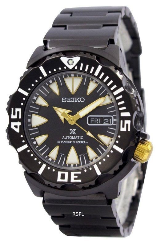 Montre pour homme Seiko Prospex Air Diver Monster SRP583 SRP583K1 SRP583K 200M remise à neuf