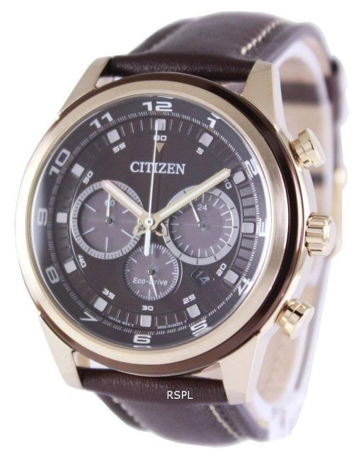 Montre Citizen Eco-Drive Chronograph CA4037-01W 100M remise à neuf pour homme