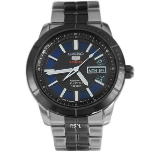 Montre pour homme Seiko 5 Sport Automatic 24 Jewels remise à neuf fabriquée au Japon SRP343 SRP343J1 SRP343J 100M