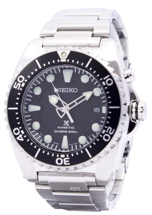 Montre SKA371 SKA371P1 SKA371P 200M pour homme remise à neuf de Seiko Kinetic Diver