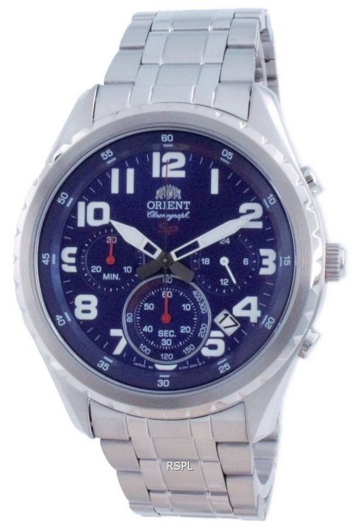 HORSMontre pour homme Orient SP Blue Dial Chronograph Quartz SKV01002D0