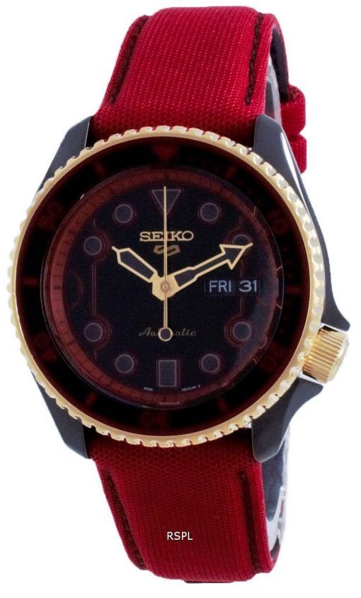 Montre pour homme Seiko 5 Sports Street Fighter KEN Limited Edition SRPF20 SRPF20K1 SRPF20K 100M