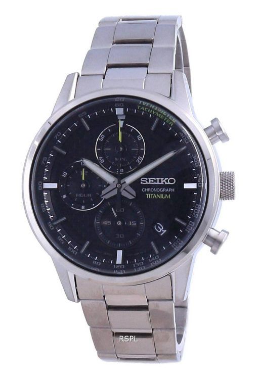 Montre Homme Seiko Discover More Titane Chronographe Quartz SSB389 SSB389P1 SSB389P 100M