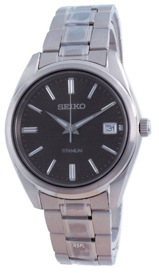 Montre pour homme Seiko Discover More Titane Quartz SUR375 SUR375P1 SUR375P 100M