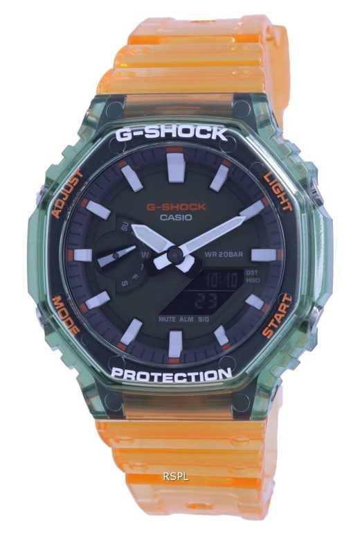 Montre pour homme Casio G-Shock Ã©dition limitÃ©e Hidden Coast couleur spÃ©ciale analogique numÃ©rique GA-2100HC-4A GA2100HC-4 200M