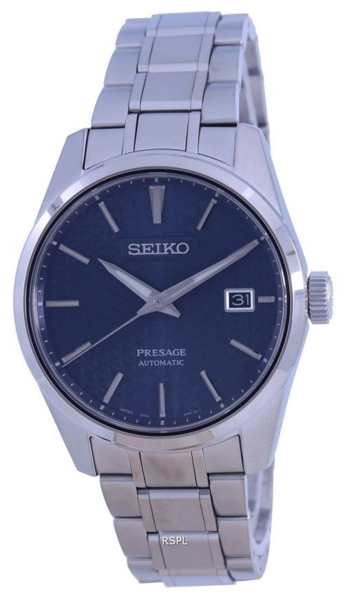 Montre Homme Seiko Presage Sharp Edged Blue Dial Automatic SPB167 SPB167J1 SPB167J