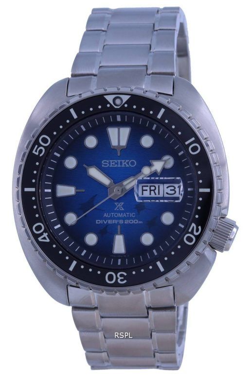 Montre pour homme Seiko Prospex &quot,Save The Ocean&quot, Ã©dition spÃ©ciale Diver&#39,s Automatic SRPE39 SRPE39K1 SRPE39K 200M