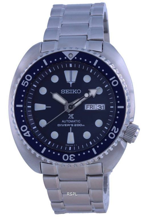 Montre Seiko Prospex Turtle Automatic Diver&#39,s SRPE89 SRPE89K1 SRPE89K 200M pour homme