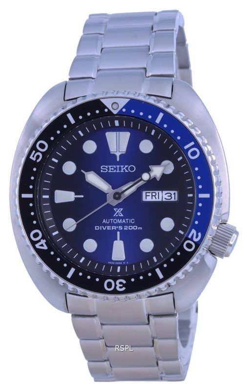 Montre Homme Seiko Prospex Batman Turtle Automatic Diver&#39,s SRPF15 SRPF15K1 SRPF15K 200M