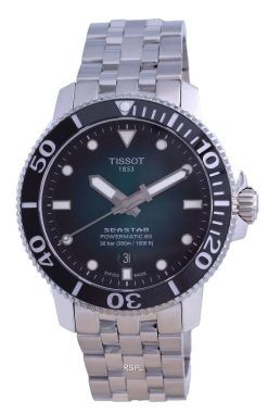 Montre pour homme Tissot T-Sport Seastar 1000 Powermatic 80 Diver&#39,s Automatic T120.407.11.091.01 T1204071109101 300M