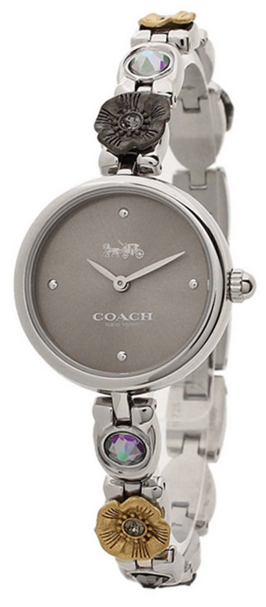 Montre Femme Coach Park Cadran Gris Acier Inoxydable Quartz