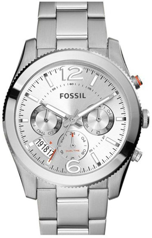 Fossile de Boyfriend parfait multifonction Dual Time ES3883 Women Watch