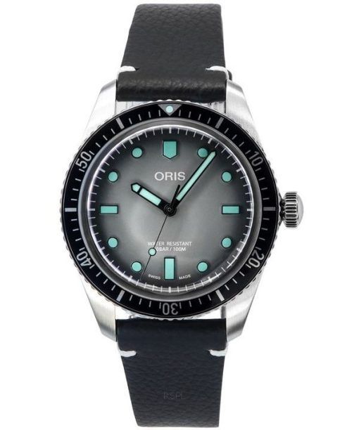 Oris Divers Sixty-Five Heritage Bracelet en cuir Automatique 01 733 7707 4053-07 5 20 89 100M Montre Homme