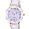 Anne Klein Céramique Cadran Blanc Quartz 3844WTGB Montre Femme