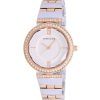 Montre pour femme Anne Klein Crystal Accents Cadran argenté Quartz 3903SVRT