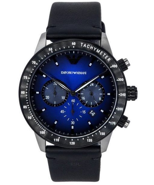 Emporio Armani Chronographe Acier Inoxydable Cadran Bleu Quartz AR11522 Montre Homme fr