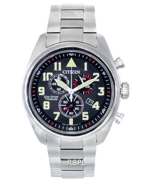 Montre pour homme Citizen Super Titanium Chronograph Eco-Drive AT2480-81E 100M