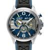 AVI-8 Hawker Harrier II Amiral Bleu Acier Double Chronographe Rétrograde Quartz AV-4056-01 Montre Homme