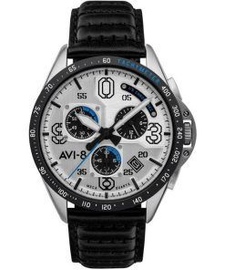 AVI-8 P-51 Mustang Command Pilot Blakeslee Chronographe Quartz AV-4077-01 HORS Montre Homme