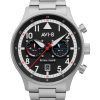 AVI-8 Hawker Hurricane Carey Dual Time Rangoon Cadran Noir Quartz AV-4088-11 Montre Homme