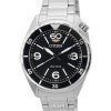 Montre pour homme Citizen Seaplane à cadran noir Eco-Drive AW1710-80E 100M