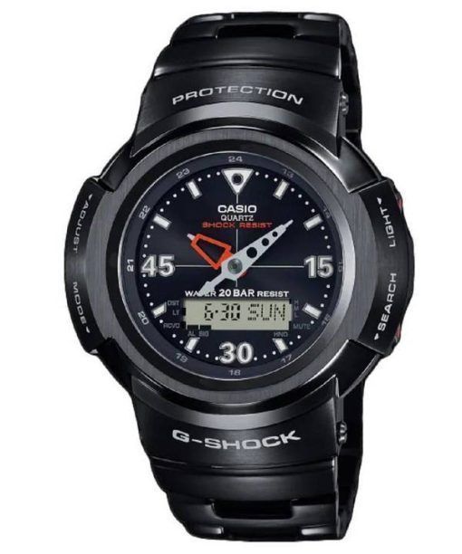 Casio G-Shock Full Metal Analog Digital Solar Powered AWM-500-1A AWM500-1 200M Montre Homme