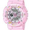 Casio Baby-G Little Sunny Bite Analogique Numérique Quartz BA-110LSB-4A BA110LSB-4 100M Montre Femme