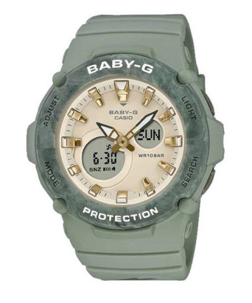 Casio Baby-G Analogique Numérique Résine Quartz BGA-275M-3A BGA275M-3 100M Montre Femme