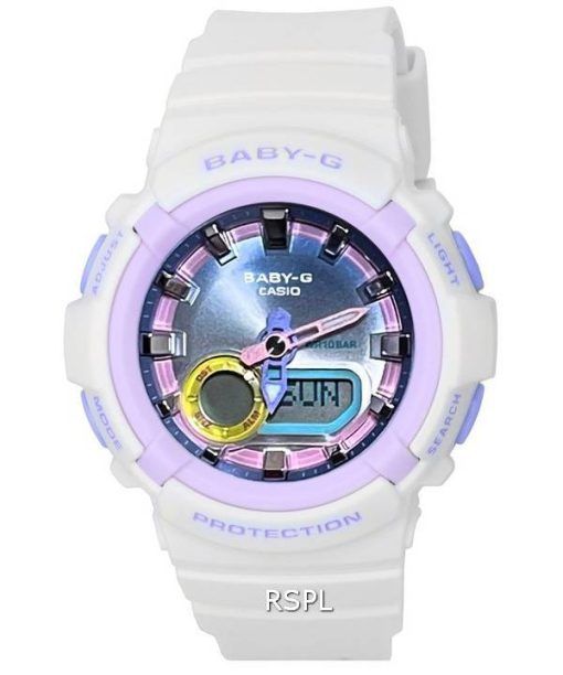 Casio Baby-G Analogique Numérique Cadran Multicolore Quartz BGA-280PM-7A BGA280PM-7 100M Montre Femme