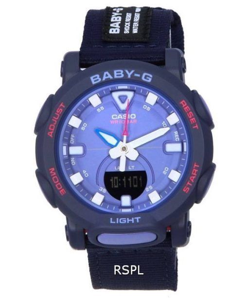 Montre pour femme Casio Baby-G analogique numérique cadran bleu marine Quartz BGA-310C-2A BGA310C-2 100M