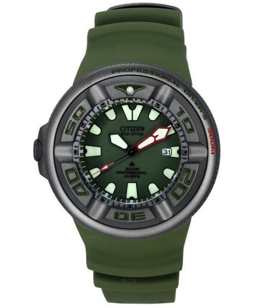 Citizen Promaster Marine Metropolitan Adventure Eco-Drive Diver&#39,s BJ8057-17X 300M Montre pour homme avec bracelet supplément