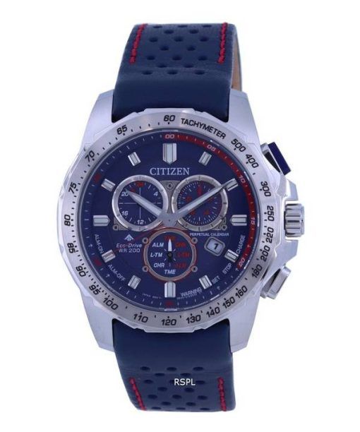 Montre pour homme Citizen Promaster MX chronographe cadran bleu Eco-Drive BL5571-09L 200M