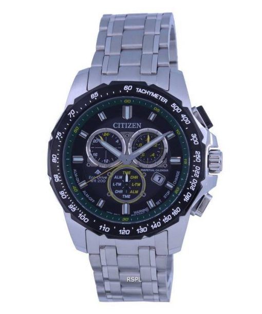 Citizen Promaster MX Chronographe Cadran Noir Eco-Drive BL5578-51E 200M Montre Homme fr