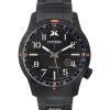 Montre pour homme Citizen Eco-Drive en acier inoxydable avec cadran noir BM7555-83E 100M