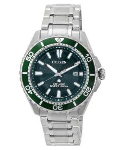 Montre pour homme Citizen Promaster Marine Green Dial Eco-Drive Diver BN0199-53X 200M