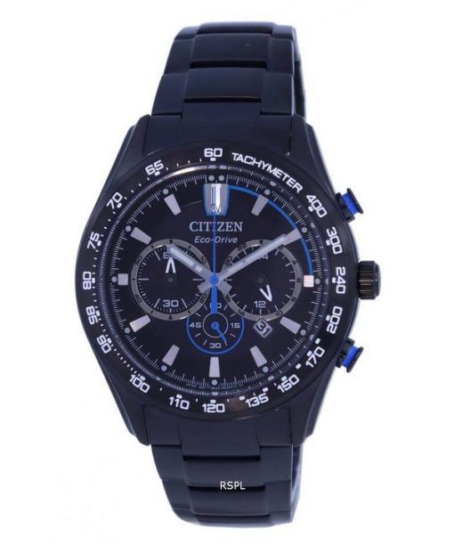 Citizen Aviator chronographe cadran noir Eco-Drive CA4485-85E 100M montre homme fr