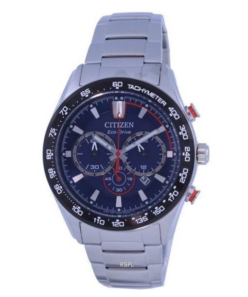 Montre pour homme Citizen Aviator chronographe cadran bleu Eco-Drive CA4486-82L 100M