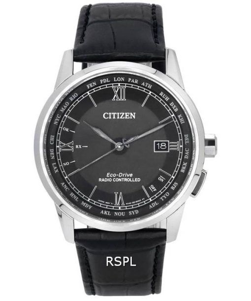 Citizen Eco-Drive Global Radio Contrôlée Cadran Noir CB0151-19E 100M Montre Homme