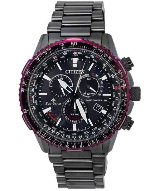 Montre pour homme Citizen Promaster Sky Eco-Drive radiocommandée Perpetual Diver CB5009-55E 200M