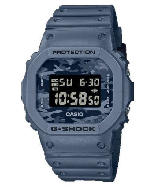 Casio G-Shock Cadran Bleu Résine Numérique DW-5600CA-2 DW5600CA-2 200M Montre Homme