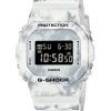 Casio G-Shock Digital Resin Cadran Blanc Quartz DW-5600GC-7 DW5600GC-7 200M Montre Homme