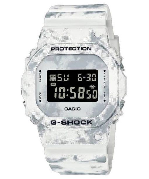 Casio G-Shock Digital Resin Cadran Blanc Quartz DW-5600GC-7 DW5600GC-7 200M Montre Homme