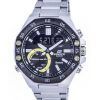 Casio Edifice Mobile Link Analogique Numérique Quartz ECB-10DB-1B ECB10DB-1B 100M Montre Homme