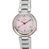 Montre pour femme Citizen L Eco-Drive Diamond Accent en acier inoxydable avec cadran rose EM0589-88X