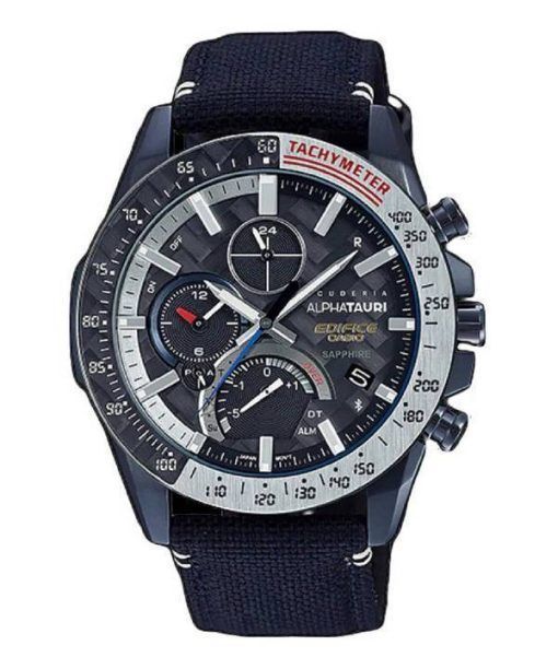 Casio Edifice Scuderia AlphaTauri Édition Limitée Analogique Solaire EQB-1000AT-1A EQB1000AT-1 100M Montre Homme